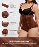 SHAPELLX Shapewear Tummy Control Panty for Women High Waist Body Shaper Waist Trainer Shaper Higher Power Panties - Image 5