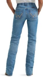 Wrangler Women's Premium Patch Mae Sits Above Hip Jean - Image 4
