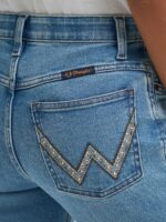 Wrangler Women's Premium Patch Mae Sits Above Hip Jean - Image 6