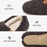 EverFoams Women’s Soft Curly Full Slippers Memory Foam Lightweight House Shoes Cozy Loafer with Polar Fleece Lining - Image 6