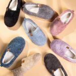 EverFoams Women’s Soft Curly Full Slippers Memory Foam Lightweight House Shoes Cozy Loafer with Polar Fleece Lining - Image 8