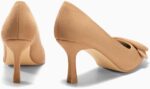 Coutgo Women's Closed Pointed Toe Pumps Stiletto High Heels Wedding Party Dress Shoes - Image 6