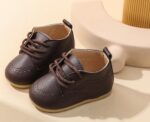 Infant Baby Boys Girls Leather Loafers Comfort Oxford Dress Wedding Shoes First Walker Outdoor Shoes Crib Shoes - Image 3
