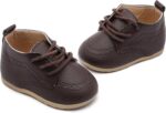 Infant Baby Boys Girls Leather Loafers Comfort Oxford Dress Wedding Shoes First Walker Outdoor Shoes Crib Shoes - Image 7