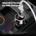 USB C Female to USB Male Adapter, Double-Side 3.0 5Gbps USB A to Type C Converter with Built-in Chip for Laptop, PC, Car to Flash Disk, USB C Headphones, Mobile, Pad - Image 9