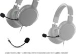 UNCLE LIGHT Arctis 1 Replacement Microphone for Steelseries Gaming Headsets, Compatible with Steelseries Arctis 1 Headphones 3.5mm Detachable Boom Microphone - Image 3