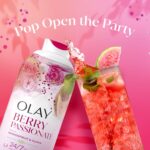 Olay Body Wash for Women, 24/7 Skin-Loving Freshness, Miami Mocktails, Plant Based Cleansers, Vitamin B3 & Antioxidant Blend, All Skin Types, Berry Passionate with Passionfruit & Guava Scent, 22 fl oz - Image 8