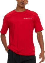 Champion Rash Guard for Men Short Sleeve, Mens Swim Shirt, Sun Shirt UPF+ 50 UV Protection, SPF Quick Drying Rashguard - Image 4