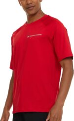 Champion Rash Guard for Men Short Sleeve, Mens Swim Shirt, Sun Shirt UPF+ 50 UV Protection, SPF Quick Drying Rashguard - Image 5