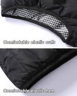 XinYangNi Mens Puffer Vest Quilted Outerwear Winter Warm Down Puffy Vests Lightweight Casual Padded Jacket - Image 6
