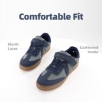 AMZZPIK Little/Big Boys and Girls Casual Shoes Everyday Sneakers with Hook and Loop Zero Drop Lightweight Soft Outsole Durable for Walking Running School Gift for Boy and Girl - Image 6