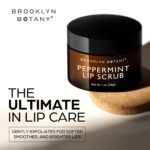 Brooklyn Botany Lip Scrub Exfoliator 1 oz – Lip Moisturizer for Dry Lips and Chapped Lips – Gentle Lip Exfoliator for Smooth and Brighter Lips – Peppermint Flavor - Image 6
