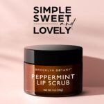 Brooklyn Botany Lip Scrub Exfoliator 1 oz – Lip Moisturizer for Dry Lips and Chapped Lips – Gentle Lip Exfoliator for Smooth and Brighter Lips – Peppermint Flavor - Image 9