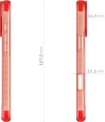 Ghostek Covert iPhone 16 Plus Clear Case - Compatible with MagSafe Accessories, Shockproof Silicone, Minimalist Phone Cover (6.7 Inch, Pink) - Image 9