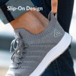 PEAK Mens Lightweight Walking Shoes Comfortable Slip On Sports Sneakers for Tennis, Gym, Running, Casual Workout - Image 3