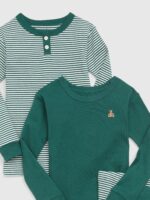 GAP Baby Toddler 2-pack Long John Pajama Set - Image 3