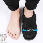 Diabetic Shoes for Men and Women, Adjustable Slip-On Wide Walking Shoes for Swollen Feet, Orthopedic Foot Pain Relief, Neuropathy - EasyTop Wings - Image 5