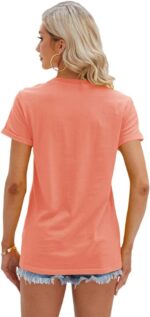 Cicy Bell Women's T Shirts Short Sleeve Tees Sunflower Graphic Loose Summer Tops - Image 5