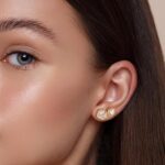ALEXCRAFT Sterling Silver Stud Earrings for Women Cubic Zirconia Halo Round Heart Square Diamond Large Silver Stud Set Earring - Image 5