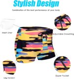 COOFANDY Mens Swim Trunks Swimwear Bathing Suit Swim Brief Square Leg Board Short S-3XL - Image 6