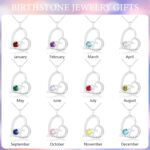 First Communion Baptism Confirmation Gifts-Cross Birthstone Necklace for Girls Goddaughter Godchild Daughter Granddaughter Niece - Image 7