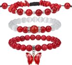 3 PCS Healing Crystal Bracelets for Women 8mm Natural Stone Beaded Jewelry s Stretch Bracelet Stack Relieve anxiety and stress Gifts For Women - Image 2