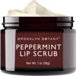 Brooklyn Botany Lip Scrub Exfoliator 1 oz – Lip Moisturizer for Dry Lips and Chapped Lips – Gentle Lip Exfoliator for Smooth and Brighter Lips – Peppermint Flavor - Image 2
