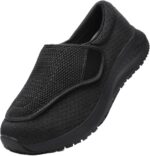 Diabetic Shoes for Men and Women, Adjustable Slip-On Wide Walking Shoes for Swollen Feet, Orthopedic Foot Pain Relief, Neuropathy - EasyTop Wings - Image 2