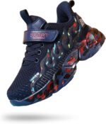 Kids Sneakers Lightweight Mesh Breathable Comfortable Running Tennis Athletic Boys Girls Shoes - Image 2