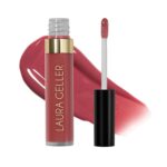LAURA GELLER NEW YORK Color Luster Lip Gloss - Rhubarb Crumble | Non-Sticky Lip Gloss Treatment with Sheer High-Shine Color - Image 2
