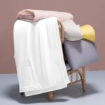LLanCL Cooling Blankets for Hot Sleepers - Cool Like Ice Cream Lightweight Blanket for Summer with Double Side Cold, Cooling Comforter, Quilt, Fabric for Bed (King Size 90" x 108" White) - Image 2
