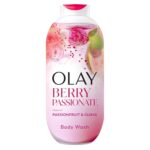 Olay Body Wash for Women, 24/7 Skin-Loving Freshness, Miami Mocktails, Plant Based Cleansers, Vitamin B3 & Antioxidant Blend, All Skin Types, Berry Passionate with Passionfruit & Guava Scent, 22 fl oz - Image 2