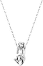 Bolenvi Dangling Dog Pendant Necklace, 925 Sterling Silver Jewelry, 16-22" Adjustable Chain, Pet Dog Charm Necklace for Women - Image 3