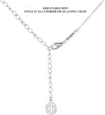 Bolenvi Dangling Dog Pendant Necklace, 925 Sterling Silver Jewelry, 16-22" Adjustable Chain, Pet Dog Charm Necklace for Women - Image 4