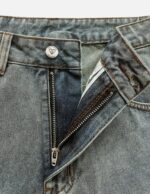 Aelfric Eden Washed Reverse Jorts Mens Casual Denim Shorts Loose Fit Baggy Jean Short Streetwear Trendy Outfits - Image 8