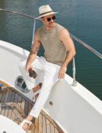 COOFANDY Mens Casual Knitted Tank Tops Crew Neck Sleeveless Muscle T Shirts Summer Beach Tops - Image 9