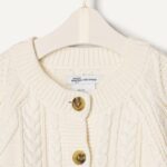 Amazon Essentials x Sofia Grainge Unisex Toddlers and Babies' Cable Knit Fisherman Cardigan Sweater - Image 6