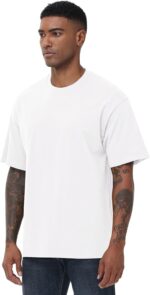 KEEPSHOWING Mens Cotton T Shirts Short Sleeve Crew Neck Basic T-Shirt Essentials Crewneck Cotton T-Shirts Tees for Men - Image 3