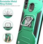 for Galaxy A20 Case with Screen Protector,for Galaxy A30 Case,Shock Absorption Drop Test Cover with Car Mount Kickstand Lightweight Protective Cover for Galaxy A20/A30,Dark Green - Image 4
