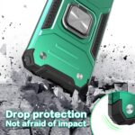 for Galaxy A20 Case with Screen Protector,for Galaxy A30 Case,Shock Absorption Drop Test Cover with Car Mount Kickstand Lightweight Protective Cover for Galaxy A20/A30,Dark Green - Image 6
