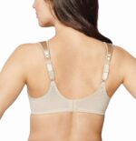 Bali Women's Minimizer Bra, Satin Tracings Underwire Bra, Bustline Slimmer, Full Coverage Bra - Image 5