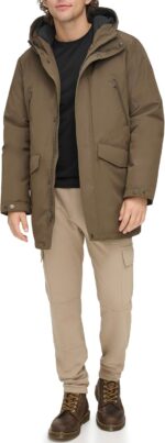 DOCKERS Men's Arctic Cloth Heavyweight Parka Jacket - Image 7