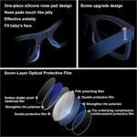COCOSAND Polarized Baby Sunglasses with Strap Soft Silicone Nose Pads Flexible for 0-24 Months Infant Toddler Girls Boys - Image 4