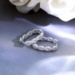 Fashion Sterling Silver Infinity Huggie Hoop Earrings for Women Dainty Charms White Gold Plated Hypoallergenic Jewelry Trendy Birthday Gift for Women - Image 7