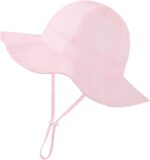 Baby Girl Sun Hat Toddler Beach Hats with UPF 50+ Protective Infant Summer Hat with Wide Brim Baby Girls Bucket Hat - Image 3