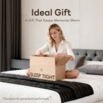Luxury Goose Feather Down Fiber Comforter King Size 106"x90" – Extra Fluffy White Duvet Insert, Ultra Soft & Breathable, Noiseless All Season Hotel Collection Bedding - Image 10