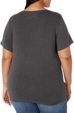Amazon Essentials Women's Plus Size Short-Sleeve V-Neck T-Shirt - Image 5
