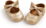 RVROVIC Baby Girls Shoes Soft Sole Mary Jane Flats Princess Dresses Shoes PU Cute Bow Prewalker - Image 7