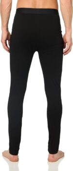 HUGO, Lenn Cotton Stretch Long John Leggings, Iron Ore, XXL - Image 3