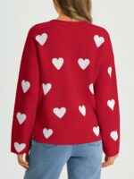 Saodimallsu Womens Button Up Cardigan Sweaters Long Sleeve Crew Neck Fall Soft Lightweight Knit Loose Sweater Tops - Image 4